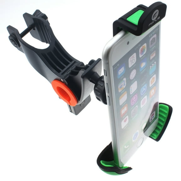 Handlebar Bicycle Mount for Motorola Moto e6 Phone - Holder Bike Cradle Dock Swivel Heavy Duty N1A