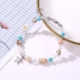 thumbnail image 2 of 2pcs Shell Bracelets Ankle Bracelets Anklet Jewelry Shell Beach Bead Bracelets, 2 of 8