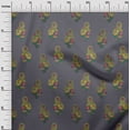 thumbnail image 2 of oneOone Silk Tabby Fabric Leaves|Swirl & Floral Block Decor Fabric Printed BTY 42 Inch Wide, 2 of 4
