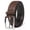Brown, variant on Men's Leather Dress Belt with Single Prong Buckle Belts for Men,1.5 inch Wide