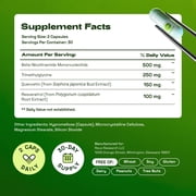 Cata-Kor NMN Supplement – 4-in-1 NAD Supplement with Quercetin | TMG | Resveratrol – NMNH Alternative – Supports Cellular Energy & NAD+ Level – 60 Capsules – Third-Party Tested