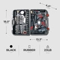 thumbnail image 3 of Master Mechanic, 18.50 x 13.30 x 4.50 Inches Air kit Tool Set, 100 Piece, 3 of 6