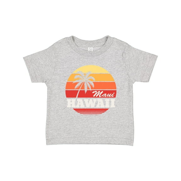 Inktastic Maui Hawaii Retro Sunset Boys or Girls Toddler T-Shirt