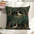thumbnail image 6 of forest deer Linen toss pillowcase decoration pillowcase gifting preferred 20x20 inch cushion cover sofa pillowcase sofa bedroom living room car, 6 of 8