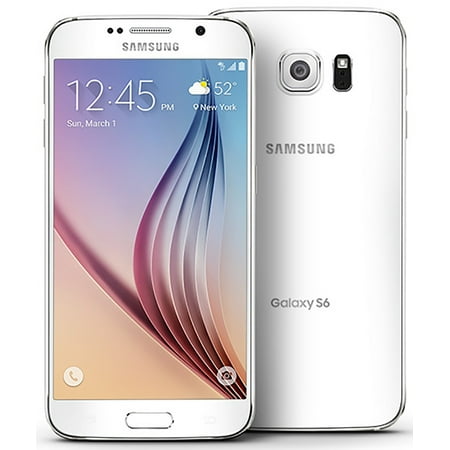 Samsung Galaxy S6 G920W8 32GB Unlocked GSM 4G LTE Android Phone - White Pearl