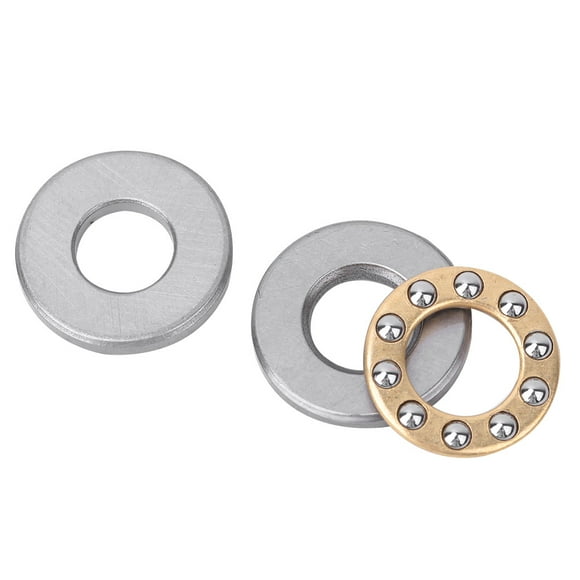 Thrust Bearings 10pcs, Mini Bike Jack Shaft Bearing Thrust Ball Bearing Miniature High Speed High Precision Flat Steel Bearings Set
