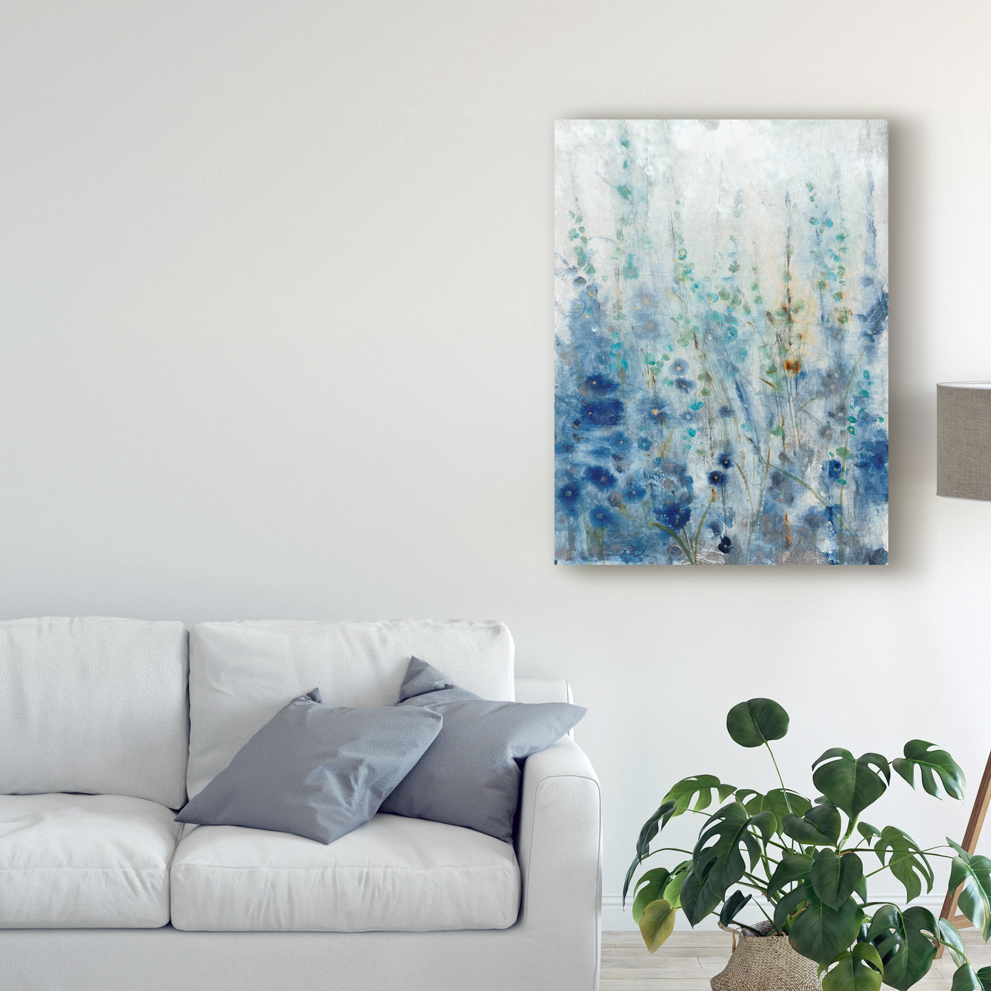 Trademark Fine Art 'Misty Blooms II' Canvas Art by Tim OToole