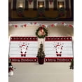 thumbnail image 3 of Garage Door Banner Cover 7 x 16 ft, Merry Christmas Gnome and Snowflake Red and Black Buffalo Plaid Wood Christmas Garage Door Decorations Holiday Christmas Decor for Winter New Year Xmas Party, 3 of 6