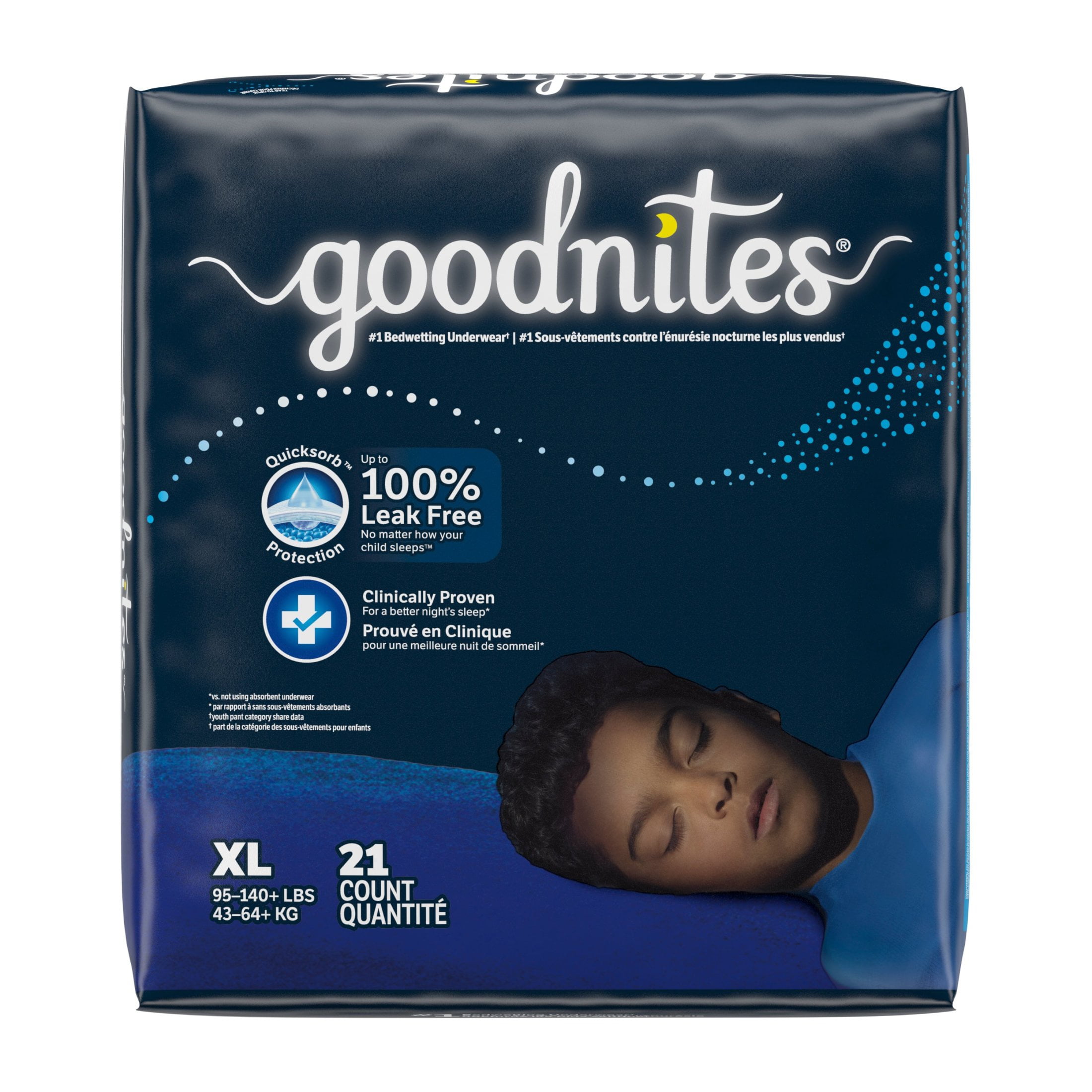 goodnites XXL 12枚入り 男の子用 goodnites XXL 12枚入り