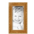 thumbnail image 2 of ArtToFrames 5" x 10" Bright Gold Picture Frame, 5x10 inch Gold Wood Poster Frame (WOM-4928), 4 Pack, 2 of 6