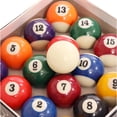 thumbnail image 5 of Full Size UK Regulation 16 Spots and Stripes Pool Ball Set 2", 5 of 5