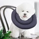 thumbnail image 4 of Cómodo collar de recuperación para mascotas, collar protector suave y ajustable resistente al agua después de la cirugía para perros y gatos, collar seguro antimordidas para curación de heridas, 4 of 8