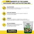thumbnail image 4 of Harris Succulent and Cactus Potting Mix - 4 Dry Quarts, 4 of 8