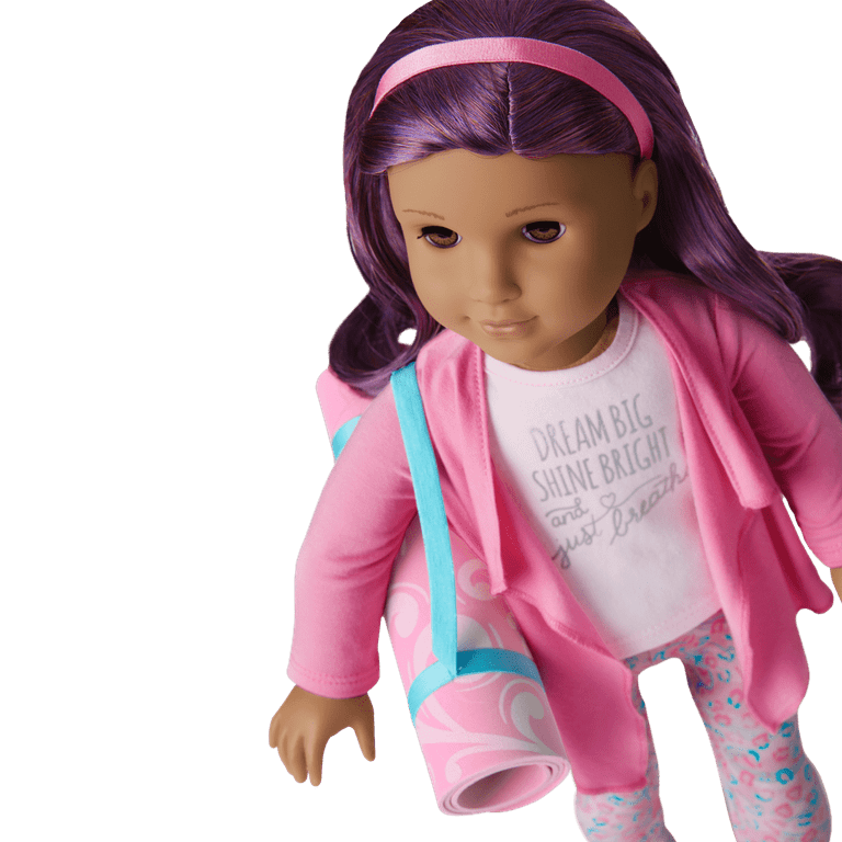 American Girl Truly Me Yog-Ahh Outfit for 18 Dolls (Doll Not Included)