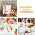 thumbnail image 4 of Bagdream 25 Bolsas De Papel Para Regalo, 8 X 4,25 X 10,5 Kraft, Bolsas De Compras/Comestibles Para Venta Al Por Menor, Sacos Con Asas A Granel, Color Blanco, 4 of 7