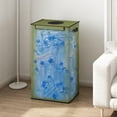 thumbnail image 2 of GILLAS Green Recycling Bin, 110L, Plastic, Rectangular, Washable, Home Recycling Bin with Removable Reusable Inner Bags for Bottles Cans Glass Plastics, 2 of 8