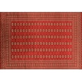 thumbnail image 1 of Ahgly Company Indoor Rectangle Oriental Orange Industrial Area Rugs, 2' x 3', 1 of 4