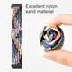 thumbnail image 5 of Gwong Electrónica Reloj Banda Elástica Ajustable Nylon trenzado 20 mm / 22 mm Pulsera Correa de pulsera Reemplazo para Samsung, 5 of 6