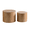 Light Oak, variant on Tcbosik Nesting Coffee Table Set of 2, Modern Coffee Table & End Table, Round Center Table for Living Room, Bedroom, Space Saving, Light Oak