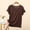 Coffee, variant on Sleep Shirts for Women Pajama Tops for Women Modal Round Neck Solid Color Pajamas Top White