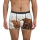 thumbnail image 1 of Fotbe Yak Calzoncillos Tipo Boxer con Bolsa de Soporte Total para Hombre, X-Temp Fresco, Transpirable y de Secado Rápido-Medium, 1 of 5