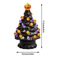thumbnail image 3 of Bysome Decorations Ceramic Black Tree Desktop Ceramic Led Decorations Black Christmas Tree, 3 of 7