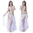 thumbnail image 5 of Belly Dance Skirts Oriental Double High Slits Belly Dance Costume Skirt For Women Skirt Belly Dance (Without Belt), 5 of 5