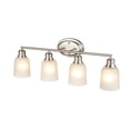 thumbnail image 4 of 2804-BN-Millennium Lighting-Amberle - 4 Light Bath Vanity-10 Inch Tall and 28 Inch Wide, 4 of 6