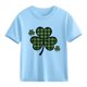 thumbnail image 1 of Blusas y camisas de manga corta con cuello redondo para niños y niñas, camisetas gráficas de manga corta, blusas con estampados bonitos para la temporada escolar., 1 of 9