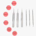 thumbnail image 4 of Ensemble d'Outils Popper Boutons, Extracteur de Boutons de Sécurité 6 Pcs avec Étui de Rangement pour Voyage Front, 4 of 7