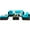 Turquoise, variant on 6PCS Outdoor Patio Rattan Furniture Set Cushioned Sectional Sofa Turquoise