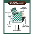 thumbnail image 3 of Juego de mesa de ajedrez Bobby Fischer Aprende a jugar con dados, 3 of 9