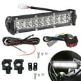 thumbnail image 4 of 60W Motorcycle LED Headlight Light Bar Kit with Mounting Bracket Switch Wir, 4 of 9