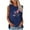 Blue, variant on IROINNID Women's Round Neckline Tank Sleeveless Fashion Comfortable Casual Top Blouse Tops Women Tops 4th Of July