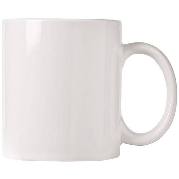 World Tableware CM-12 Bright White 12 Oz. Mug - 12 / CS