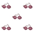 thumbnail image 1 of ZheElen Lunettes de Natation Sans Fuite Équipements de Natation Anti-Buée Fournitures Sportives Lunettes de Protection Larges pour Natation Lunettes Roses 5Ensemble, 1 of 6
