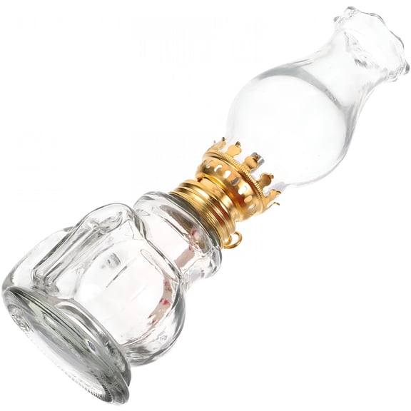 HIBIBUD Kerosene Lamp Vintage Decor Oil Lamps for Indoor Use Antique Temple Table Decoration