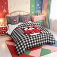 thumbnail image 2 of Manfei Winter Holiday 7-Piece King Bedding,Farmhouse Rustic Christmas King Bed in a Bag,Xmas Reversible, 2 of 7