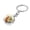 C-9C-home supplies, variant on Home 1PC Easter Bunny Double Sided Glass Keychain Key Ring with Metal Chain Hand Made Electroplating Heat Treated Cute Gift Accessory 2cm Diameter Apartment Essentials