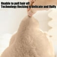 thumbnail image 5 of Faux Rabbits Fleece Insulated Seat Cushion Office Chair Pad for Long Sitting, Thickened Plushy Comfort Cushion for Desk Chair, Home Office, Wheelchair, and Car Seat Support, 5 of 6