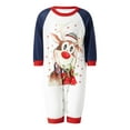 thumbnail image 2 of Fiomva Family Matching Christmas Pajamas Set Sleepwear Jumpsuit Hoodie with Hood for Family, 2 of 10