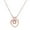 Rose Gold, variant on Jewelry VerPetridure New 100 Languages I Love You Valentine's Day Present Memory Projection Necklace
