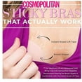 thumbnail image 3 of Push Up Sticky Bra, Breast Lifters, Backless Bra, Strapless Bra, Breast Shaper, Adhesive Bra, Nipple Cover, Pasty, Cup Size US, Cup Band, DD, Nude, 3 of 6