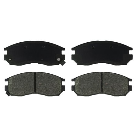 Gridiron Brakes Semi-Metallic Front Brake Pad Set Driver and Passenger Side