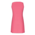 thumbnail image 6 of SMihono Summer Dresses for Women 2025 Sleeveless Vacation Dress Loose Fit Flowy Dress Casual Beach Dresses Crewneck Sundress Hot Pink S, 6 of 8