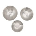 thumbnail image 4 of Salad Serving Bowls, 3 Pcs Stackable Design Easy Cleaning Metal Salad Bowls  For Restaurant, 4 of 8