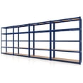 thumbnail image 1 of Costway 4 PCS 5 Tier Adjustable Garage Shelving Unit with 2200 lbs Max Load for Warehouse Blue, 1 of 9