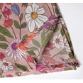 thumbnail image 2 of Vargottam Premium Cotton Muslin Napkins - Set of 12, 20-Inch Pink Floral Print, Soft and Absorbent Cloth Napkins for Dining, Decor, Weddings, and Special Occasions - Machine Washable, Table Linens, 2 of 7
