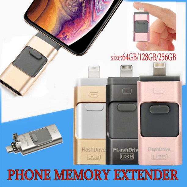 New Original 3 In1 Usb Flash Drive I Flashdrive Pen Drive Otg Usb Flash Stick Walmart Com Walmart Com