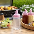 thumbnail image 5 of 8PCS Mini Sauce Bottles Reusable Condiment Squeeze Bottles For Lunch Box Mini Condiment Bottles With Lids Portable Mini Ketchup Bottle For Bento Picnic Barbecue Kitchen Sauce Dressing Storage,Purple, 5 of 7